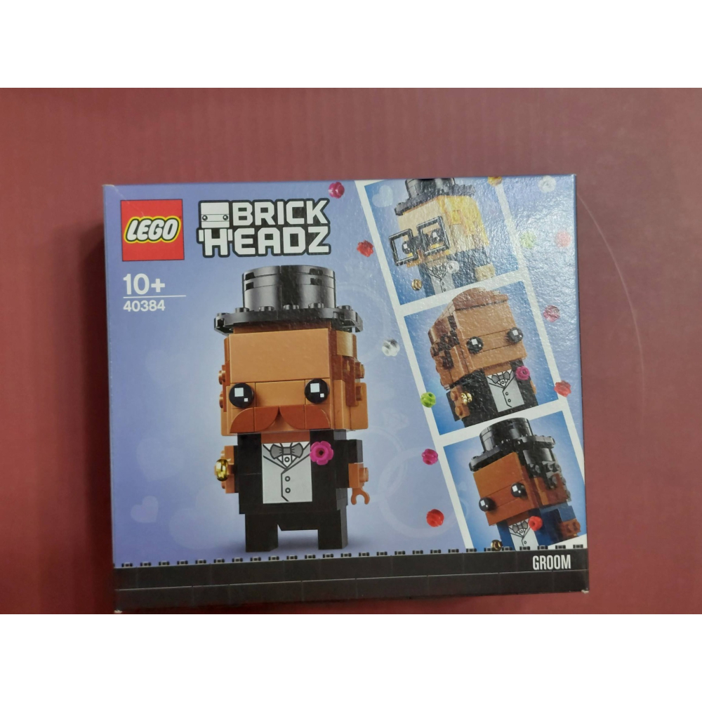 柚子樂高★ LEGO 樂高 40384 新郎 BrickHeadz 大頭人偶 結婚 婚禮 節慶-細節圖3