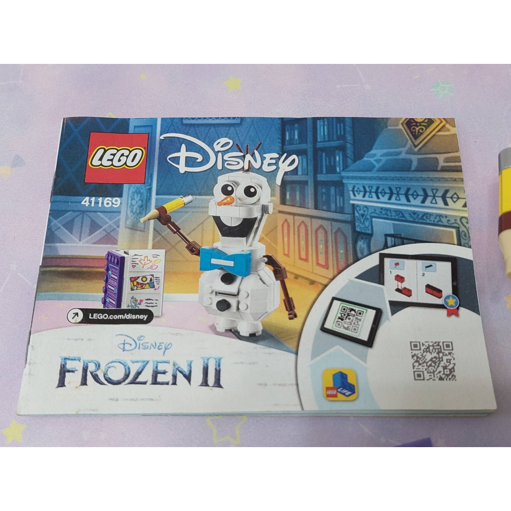 柚子樂高★ LEGO 41169 二手樂高 雪寶 全新未拆 Olaf 奧拉夫 冰雪奇緣 迪士尼 Disney系列-細節圖4