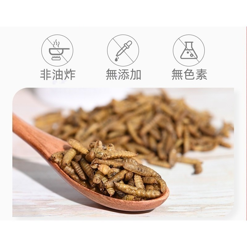 黑水虻 蟲乾 真空微波高品質-細節圖2