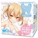 Toys Heart 姊妹丼W 隨身攜帶輕巧 自慰套 (僅79g) 情趣用品  情趣夢天堂 情趣用品-規格圖1
