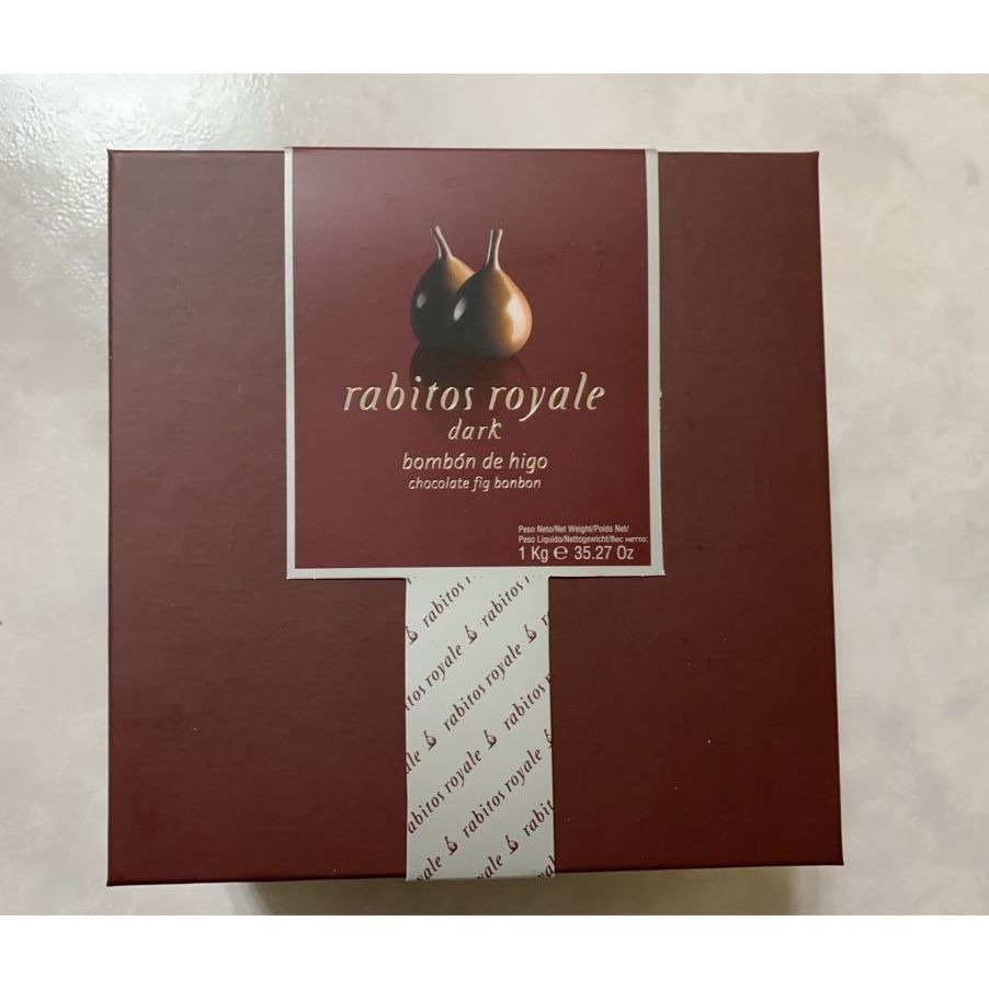 [ 現貨 ] [ 散裝 ] Rabitos Royale 頂級松露無花果巧克力 無花果巧克力 黑巧克力白蘭地風味-細節圖3