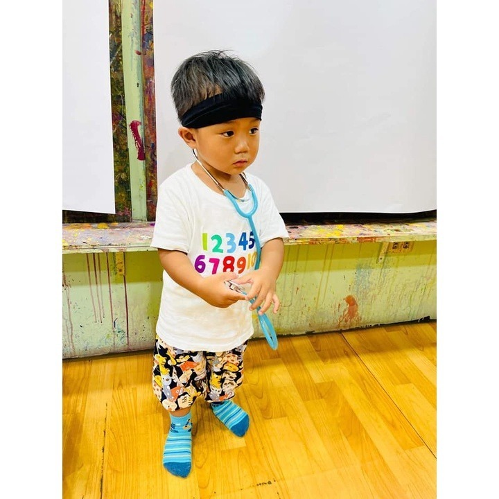 【寶貝原色】【親子服】~數字光譜 【桃園嚴選】-細節圖2