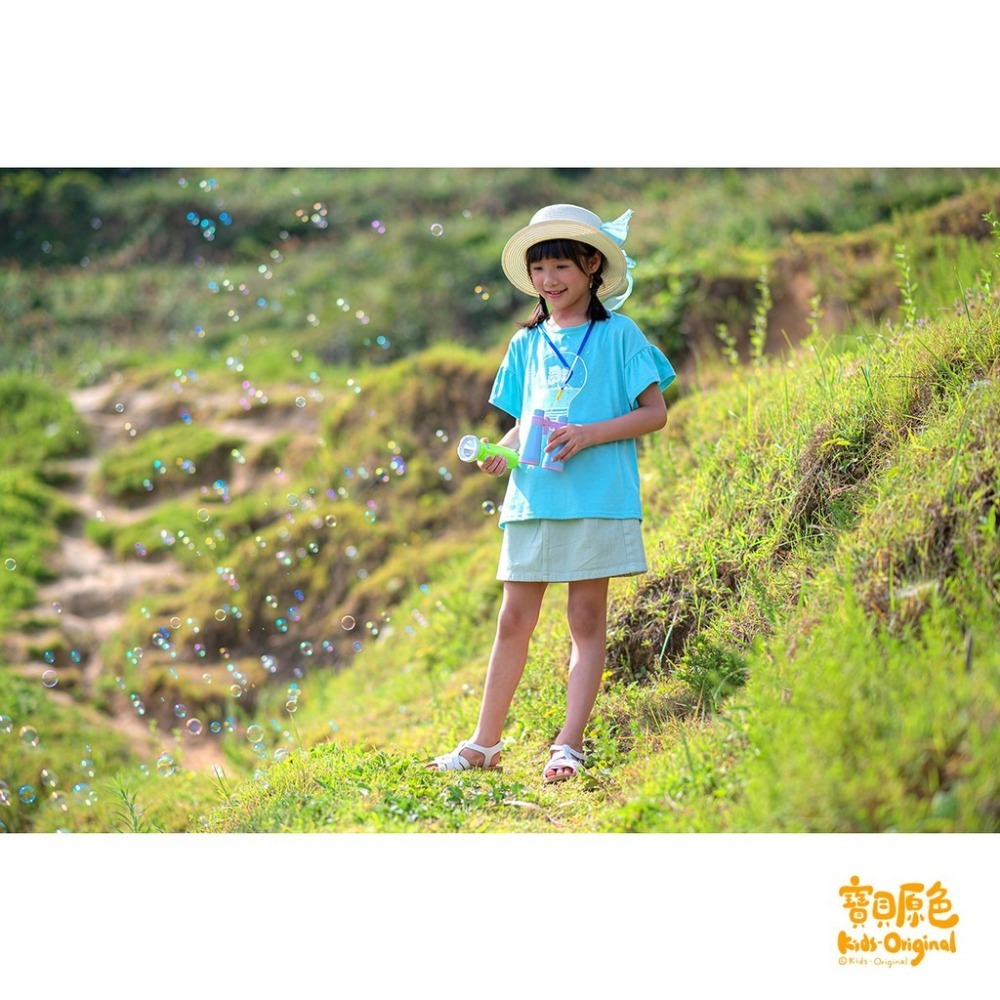 【寶貝原色】【親子服】~燈泡裡的浮冰 【桃園嚴選】-細節圖2