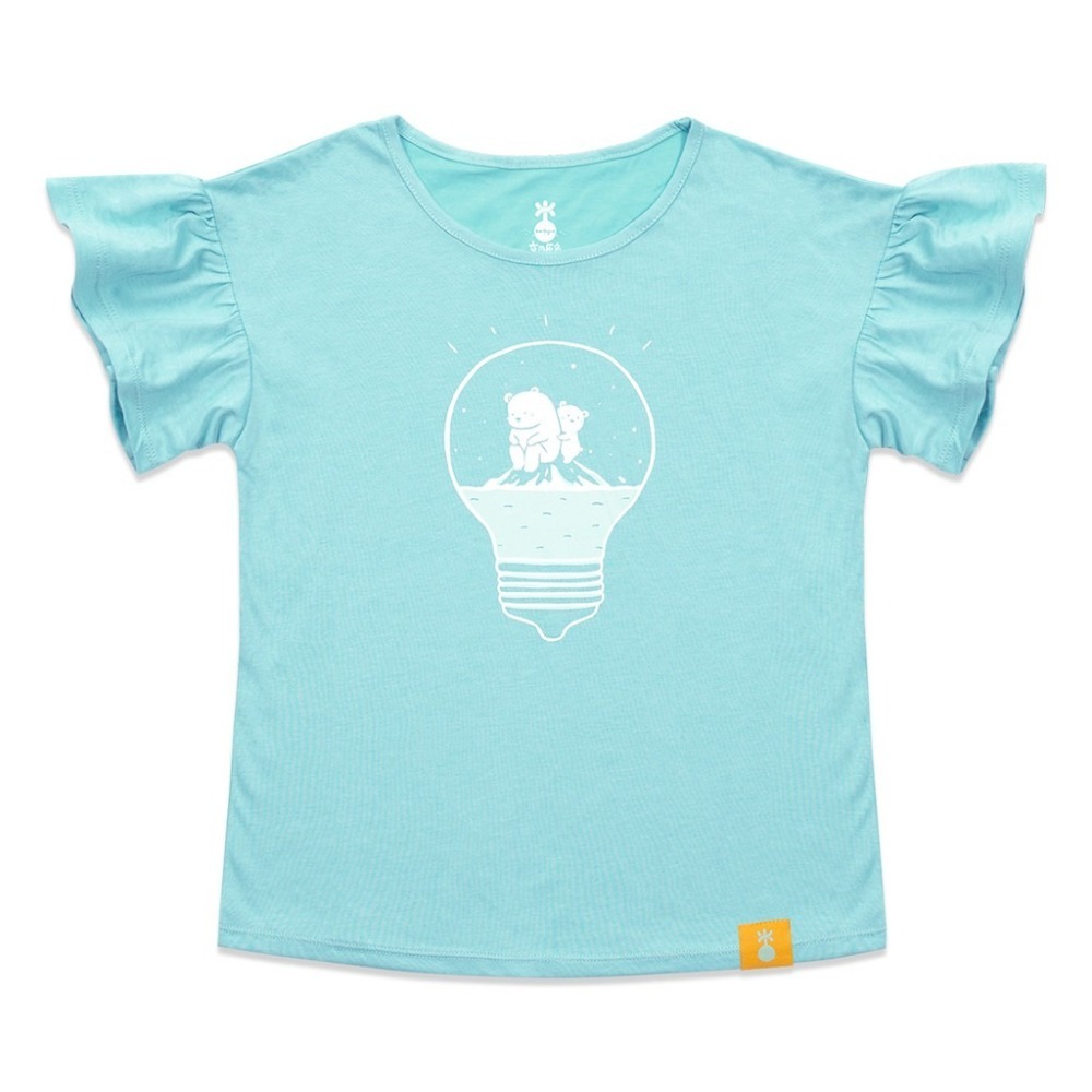 【寶貝原色】【親子服】~燈泡裡的浮冰 【桃園嚴選】-細節圖5