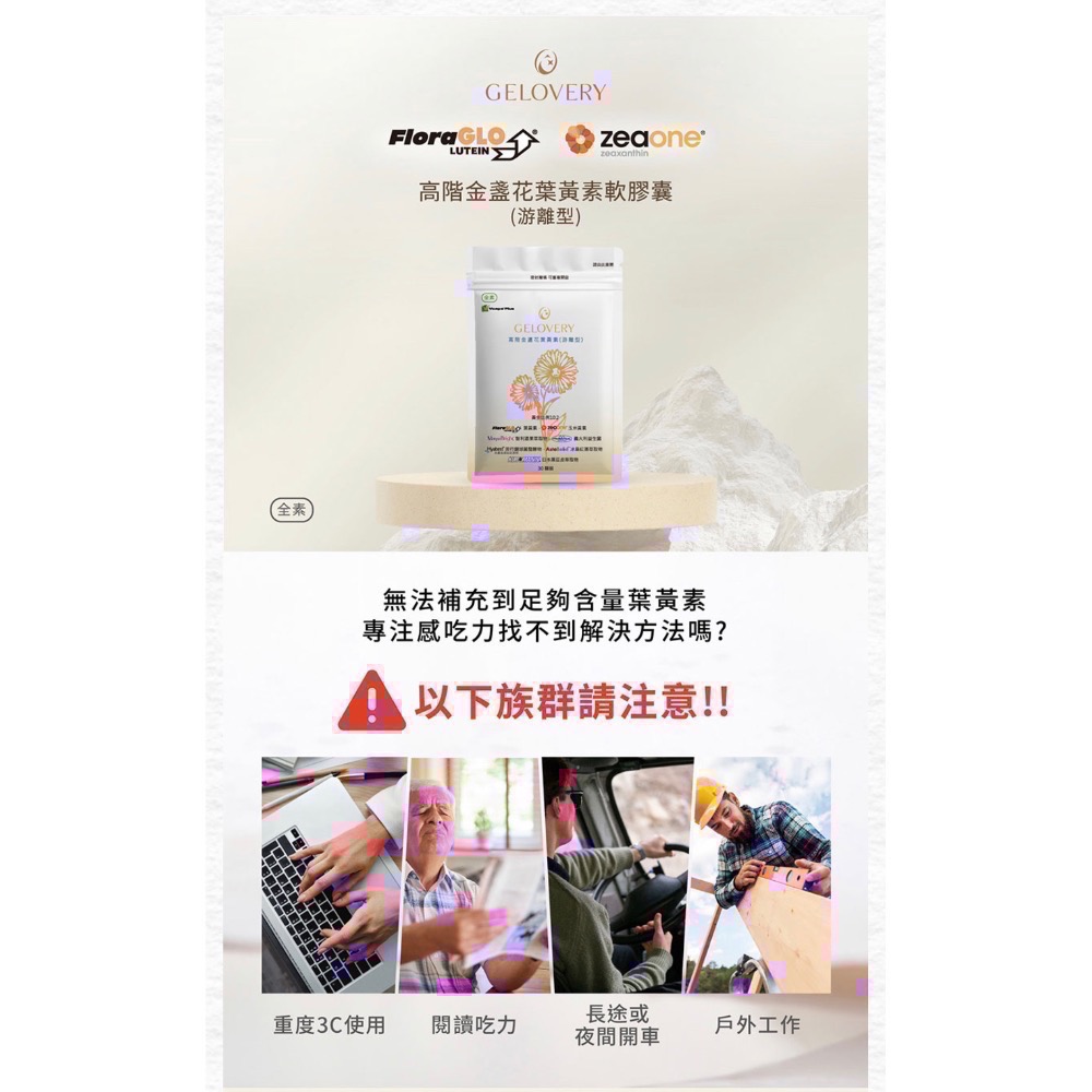 Gelovery 高階金盞花葉黃（2027/11/3）-細節圖4