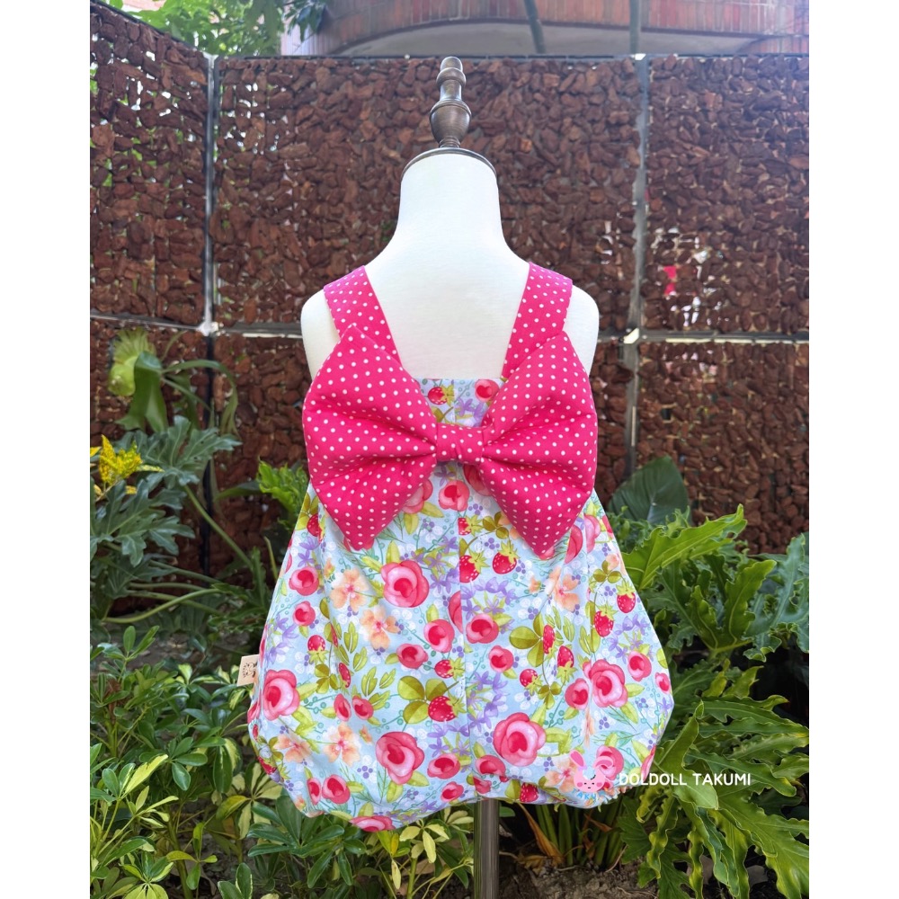 🌹花莓玉露🍓 吊帶短褲-細節圖2