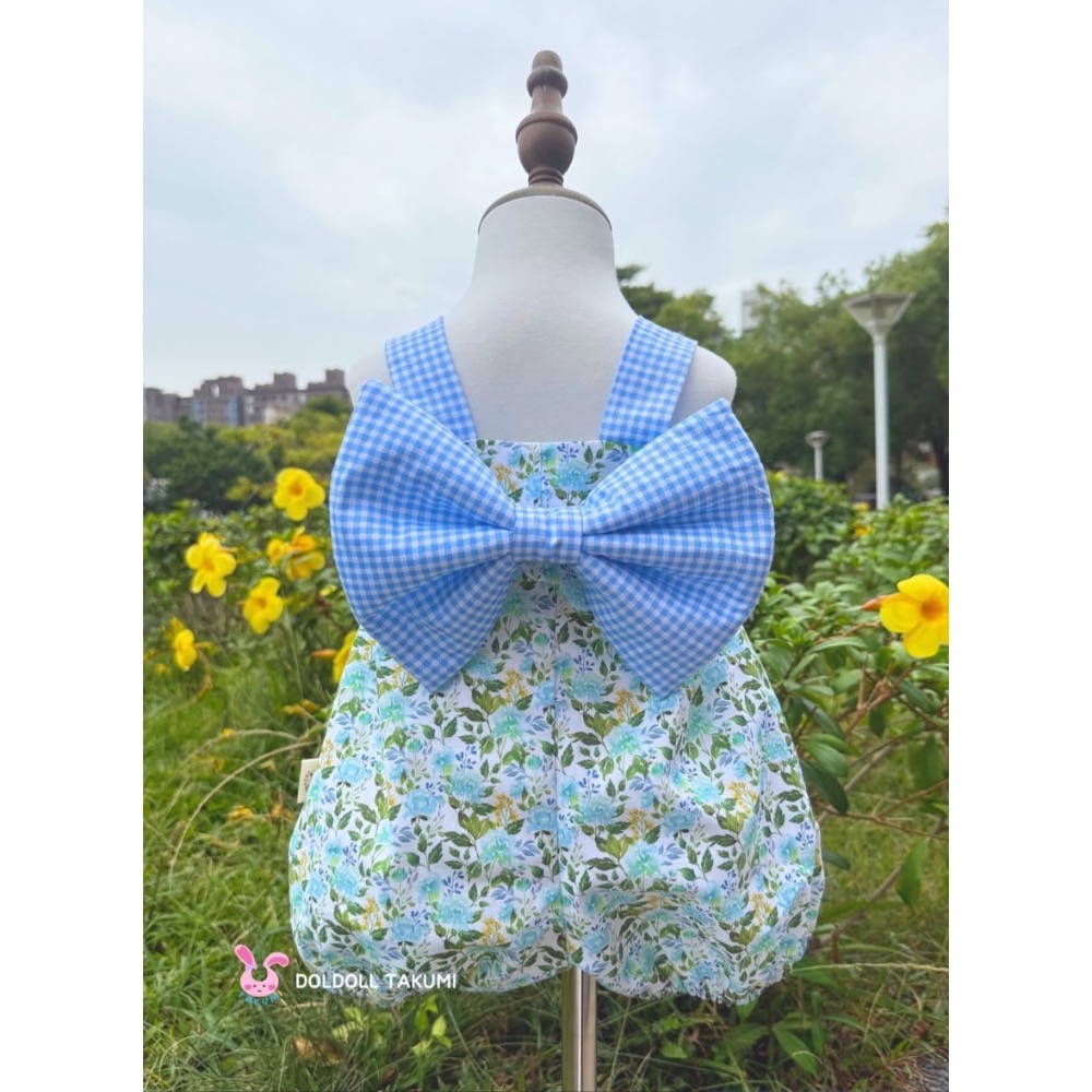 清新春日 吊帶短褲-細節圖2