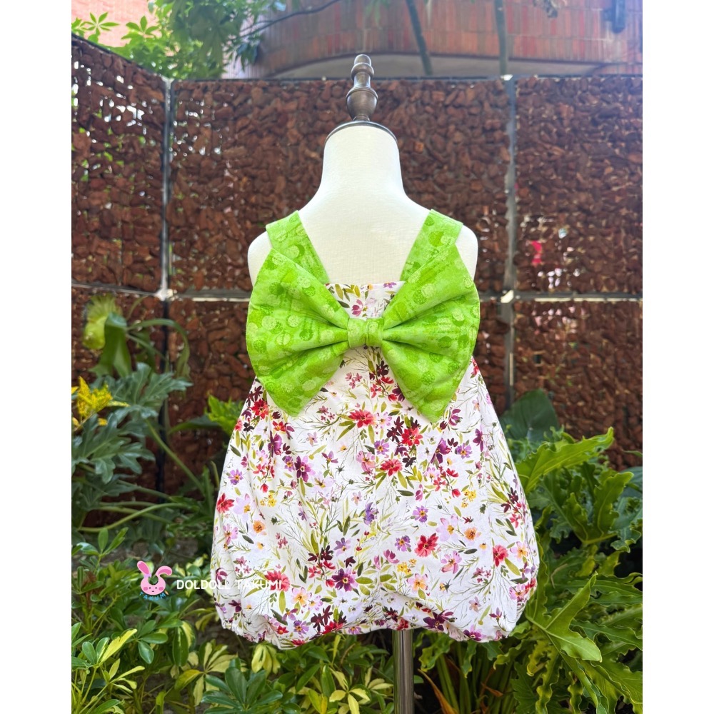 春日花叢 吊帶短褲-細節圖2