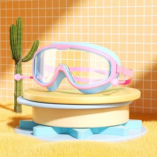 🏄柯弟來撒野🏄 兒童泳鏡 兒童蛙鏡 附收納盒 可愛粉色系 防霧鏡片 ⚡台灣出貨-細節圖5