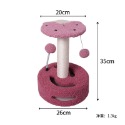 【寵物用品】貓跳台 貓玩具 寵物 毛小孩 劍麻 草莓 牛油果 花朵 貓抓柱-規格圖8