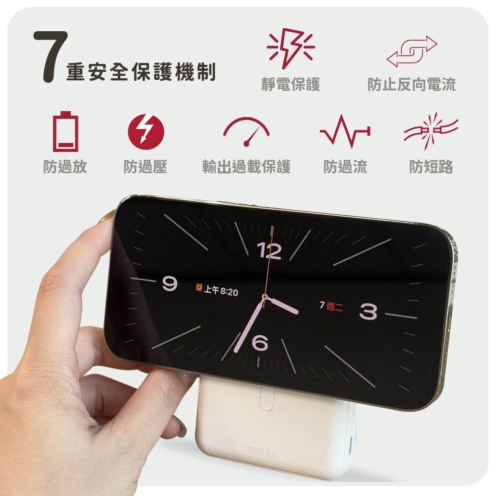 【ORRII】Slim Pro 10000mAh 防爆支架磁吸行動電源-S2 (防爆電芯)-細節圖4