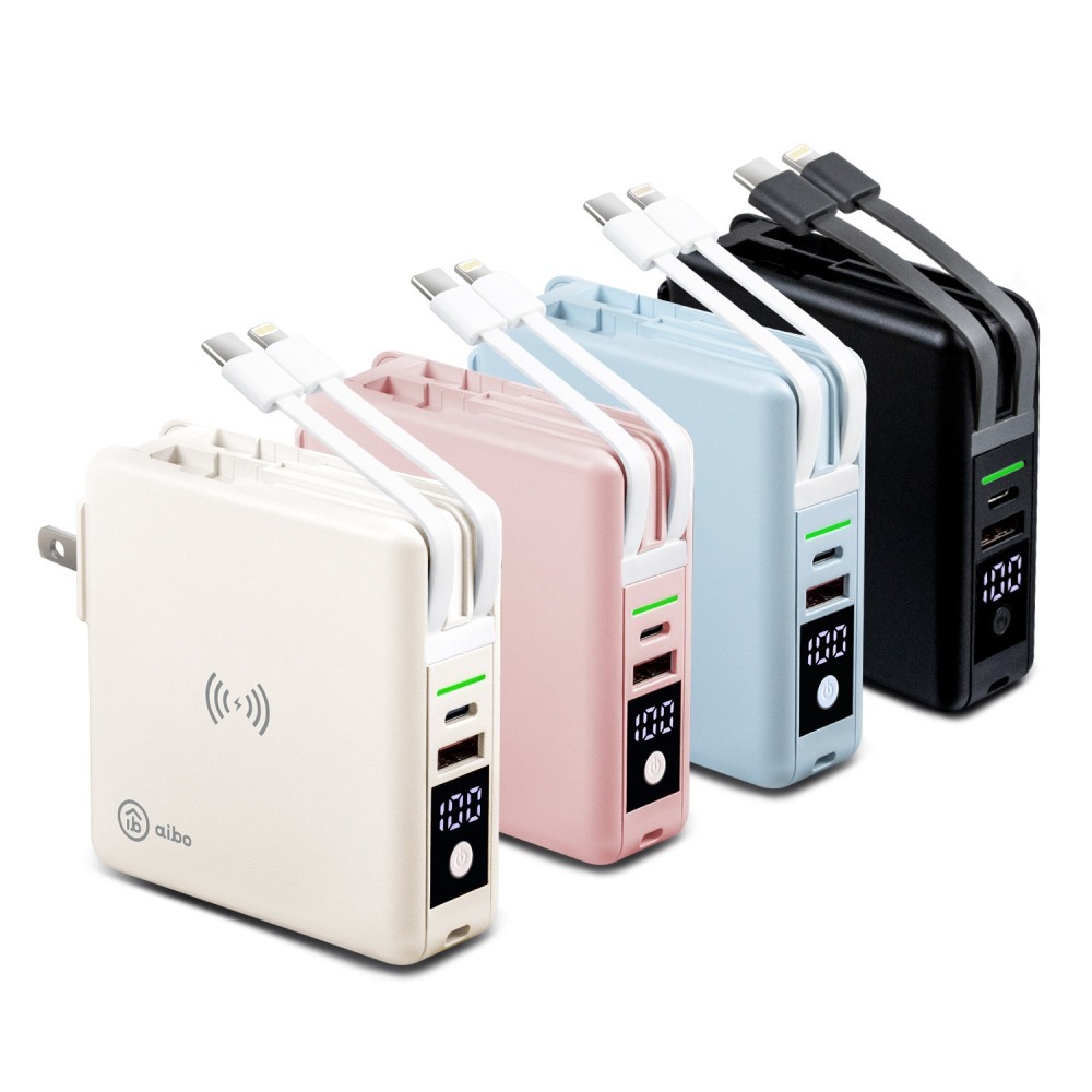 ☆YoYo 3C ☆多合一 PD快充無線充行動電源 自帶線/雙快充/磁吸充電 充電寶 - YOYO 3C拍賣