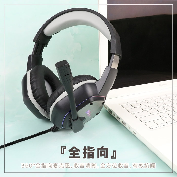 ☆YoYo 3C☆infotec X15 全罩式專業電競 USB耳機麥克風 【INF-IP-X15】-細節圖4