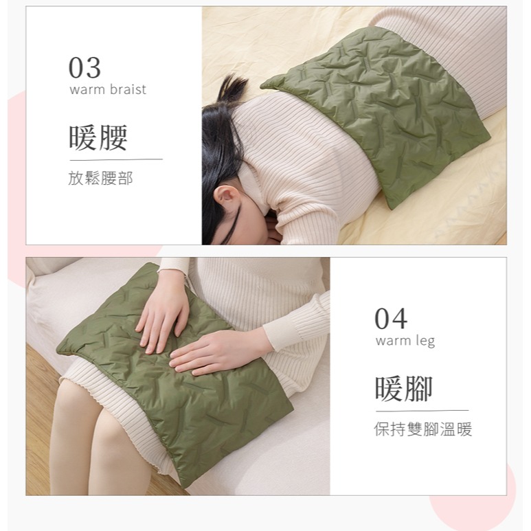 ☆YoYo 3C ☆USB三段溫控暖手袋(暖腰/暖宮/暖背/暖腳)附USB延長線 暖暖包-細節圖3