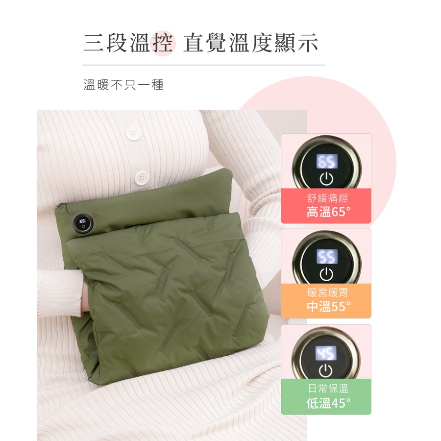 ☆YoYo 3C ☆USB三段溫控暖手袋(暖腰/暖宮/暖背/暖腳)附USB延長線 暖暖包-細節圖6