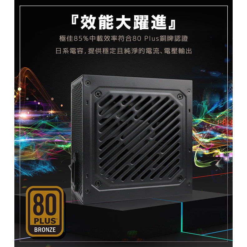 ☆YoYo 3C☆infotec DEVIL EYE魔眼 銅牌80Plus 超靜音電源供應器 650W 550W-細節圖5