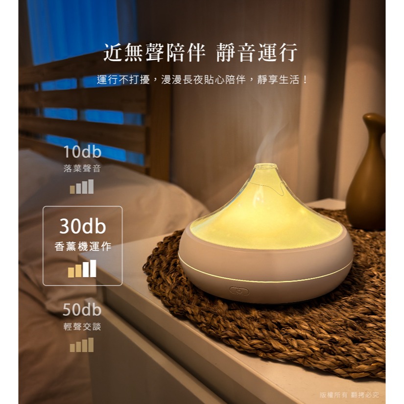 ☆YoYo 3C☆雪山夜燈 USB超音波 香薰機水氧機 霧化機 擴香器 交換禮物-細節圖5