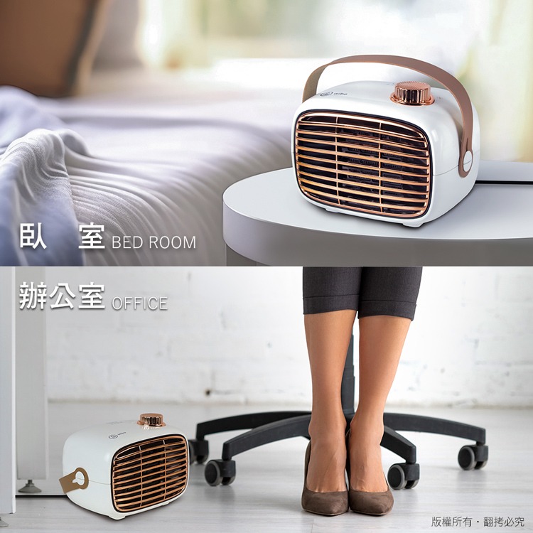 ☆YoYo 3C☆冷暖兩用 PTC陶瓷式電暖器 寒冬神器 電暖器 露營 現貨-細節圖3