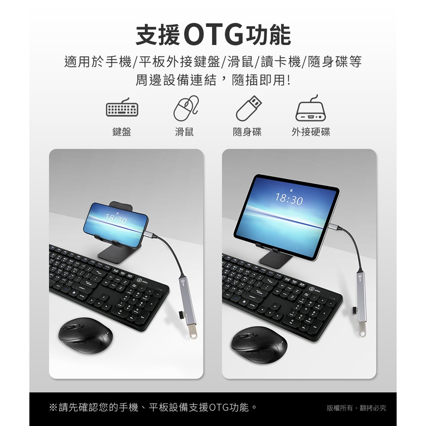 ☆YoYo 3C☆TP5 Type-C 五合一多功能擴充器(PD快充100W/USB3.0)-細節圖3