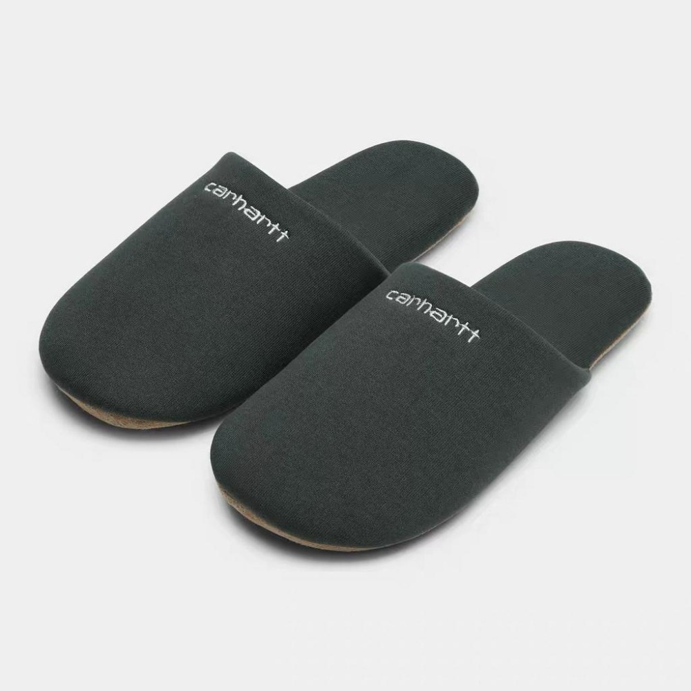 《現貨》全新正品 Carhartt WIP Script Embroidery Slippers 室內拖鞋 拖鞋-細節圖2