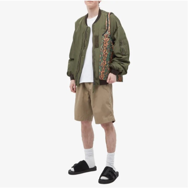 《 現貨 》 全新正品 23SS WACKO MARIA × SPEAK EASY Tote 托特包 豹紋 網眼-細節圖3