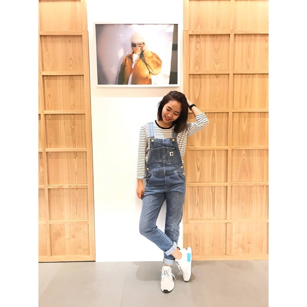 《 零碼 》全新正品  Carhartt WIP W＇ Bib Overall 吊帶褲 連身 女裝 限定 牛仔-細節圖2