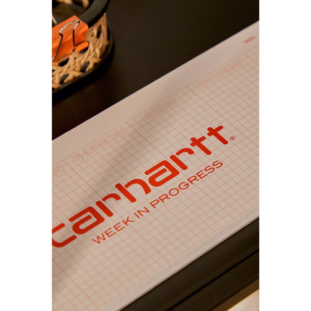 《現貨》 全新正品 21FW Carhartt WIP Week In Progress Planner 週間 計畫表-細節圖2