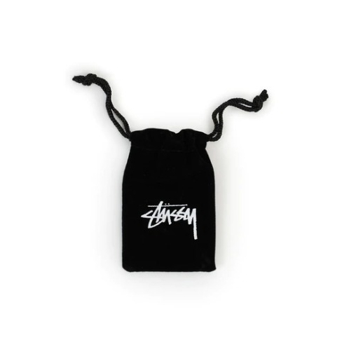 《 現貨 》台灣公司貨 Stussy Skull Keychain 銀色 鑰匙圈 附防塵套-細節圖4