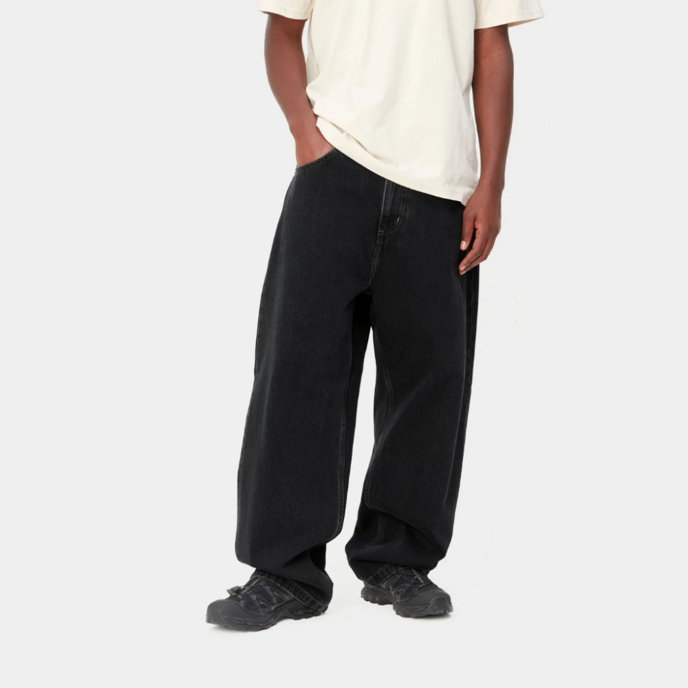 《10/5》台灣公司貨 24FW Carhartt WIP Brandon Pant 寬版 牛仔褲 重磅 石洗-細節圖6