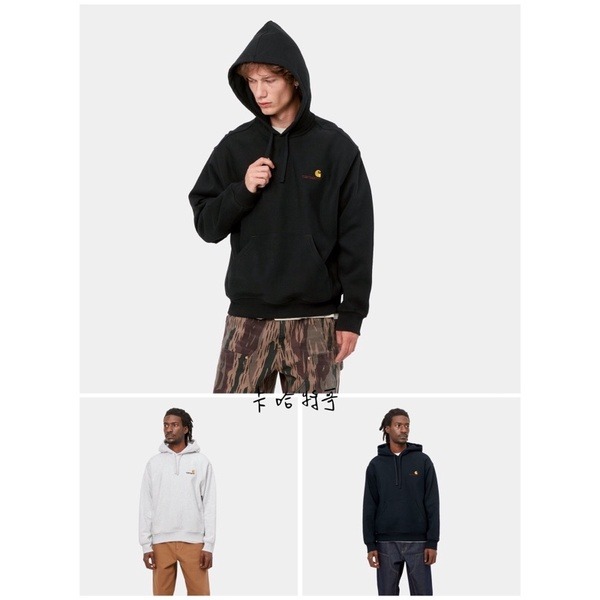 《11/28》台灣公司貨 24FW Carhartt WIP Hooded American Sweat 衛衣 帽踢-細節圖2