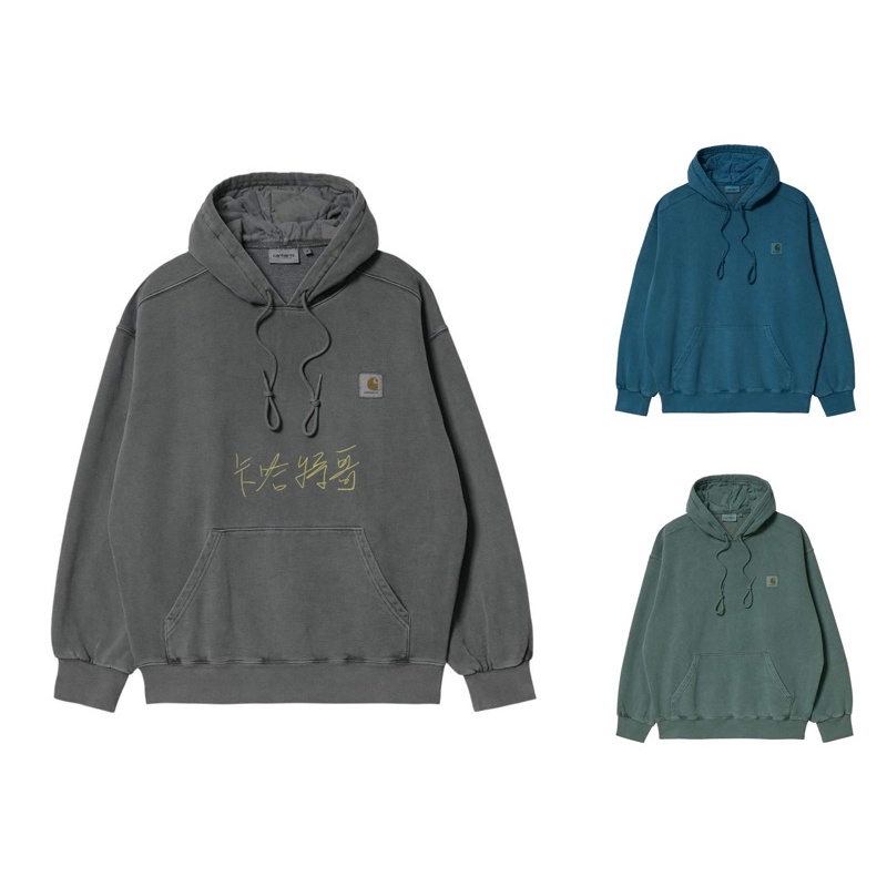 《10/17》台灣公司貨 24FW Carhartt WIP Hooded Vista Sweat 水洗 帽T 連帽-細節圖4