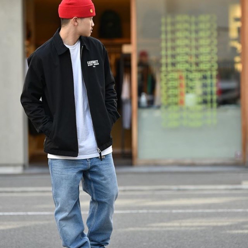 《零碼S》全新正品 20SS Carhartt WIP Freeway Jacket Black 高速公路 夾克-細節圖2