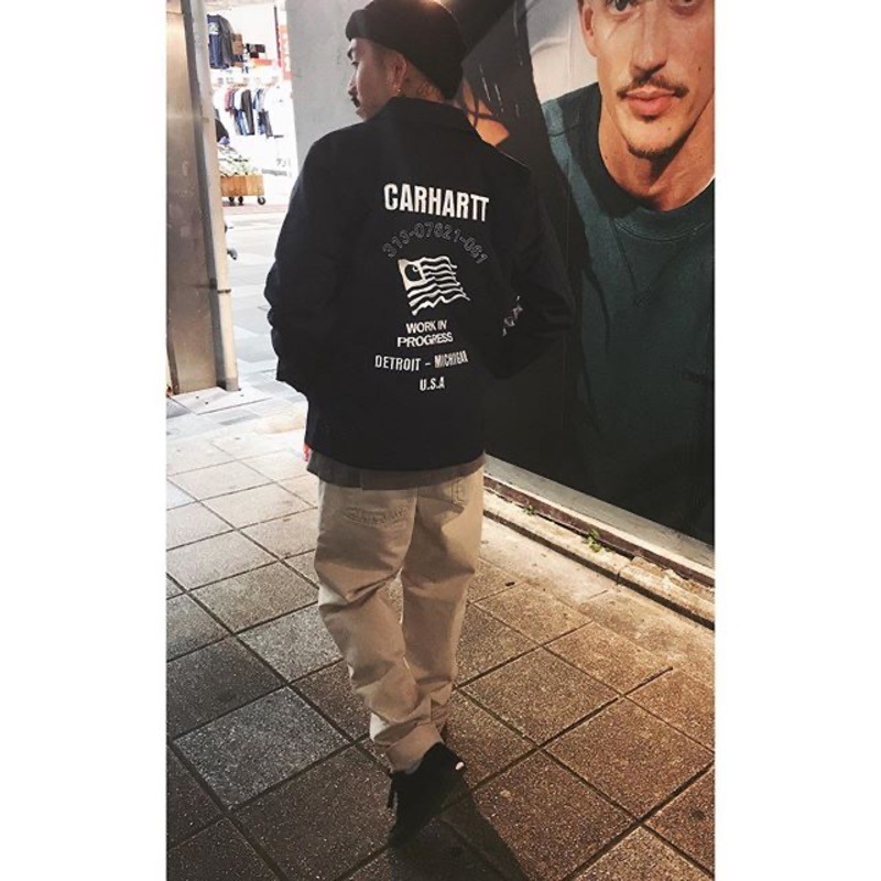 《零碼S》全新正品 20SS Carhartt WIP Freeway Jacket Black 高速公路 夾克-細節圖3