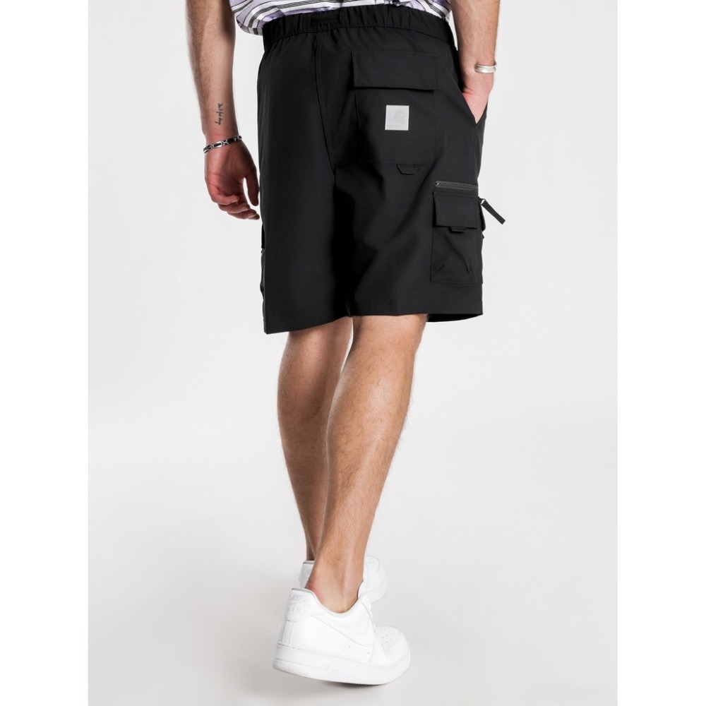 《4/15》台灣公司貨 23SS Carhartt WIP Elmwood Short 機能短褲 黑 綠 淺卡其-細節圖6