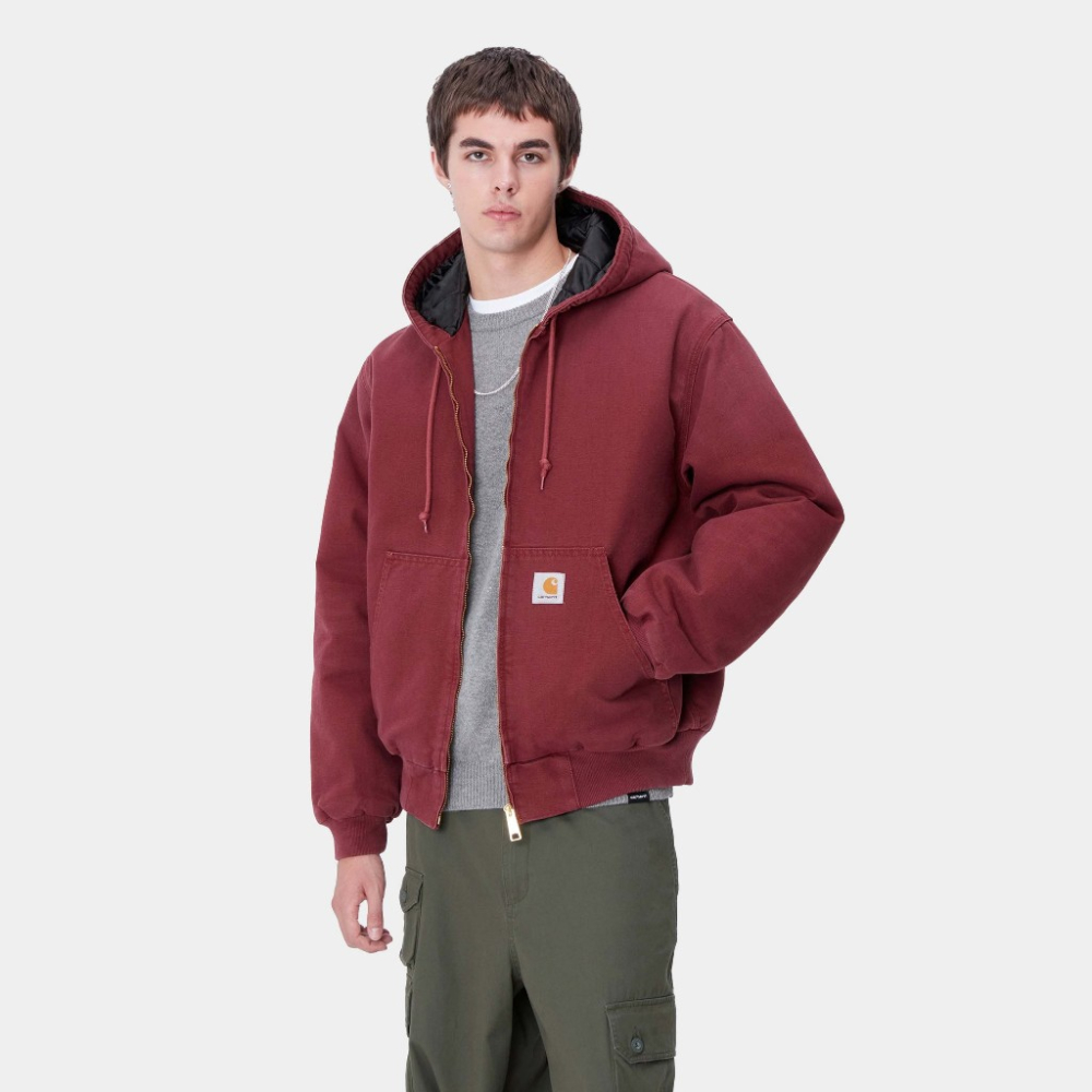 《 現貨 大碼  》全新正品 24FW Carhartt WIP OG Active Jacket 連帽 外套 格菱內裡-細節圖3