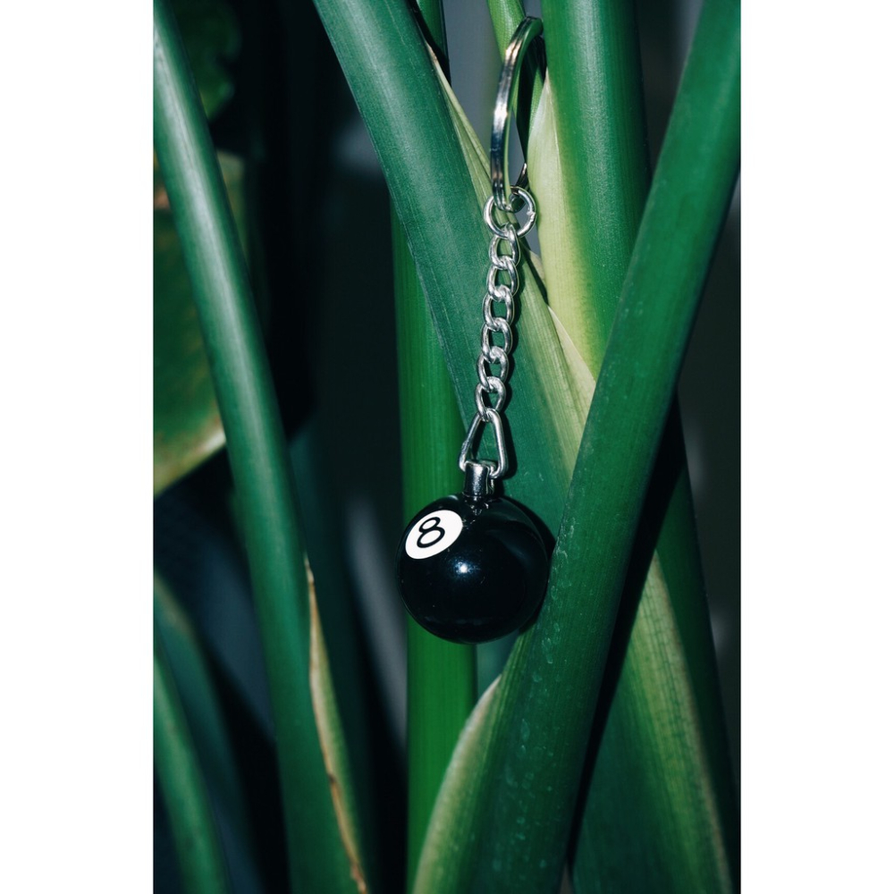 《 現貨 》台灣公司貨 Stussy 8 BALL Keychain 鑰匙圈 8號球 美式潮牌 經典Logo-細節圖4
