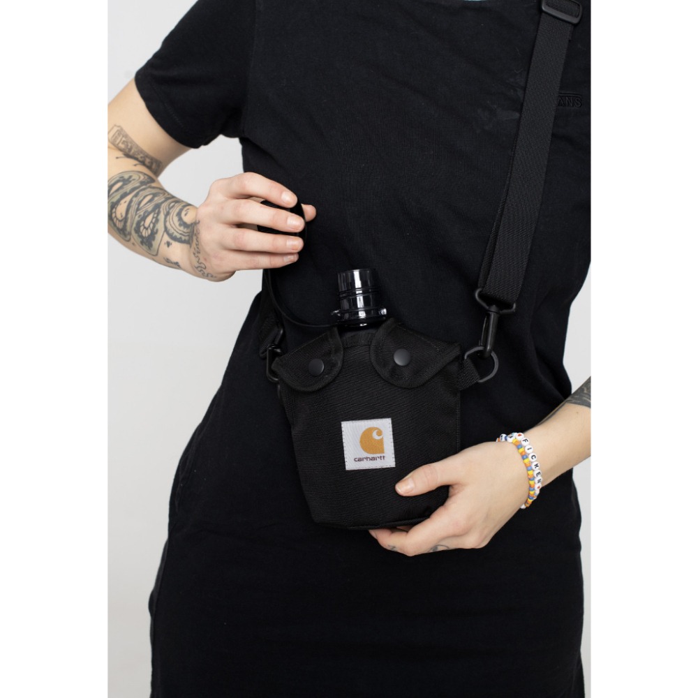 《 現貨 》台灣公司貨 23SS Carhartt WIP Field Bottle 野戰 水壺 軍式 背帶 提袋-細節圖3