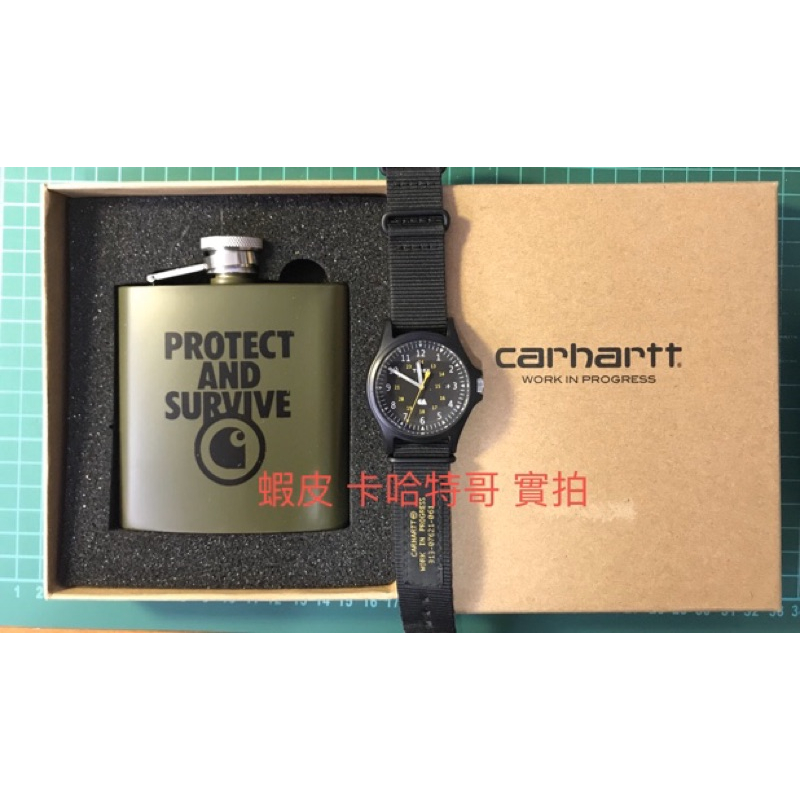 《現貨》全新正品 Carhartt WIP Protect and Survive Whiskey Flask 酒壺-細節圖3