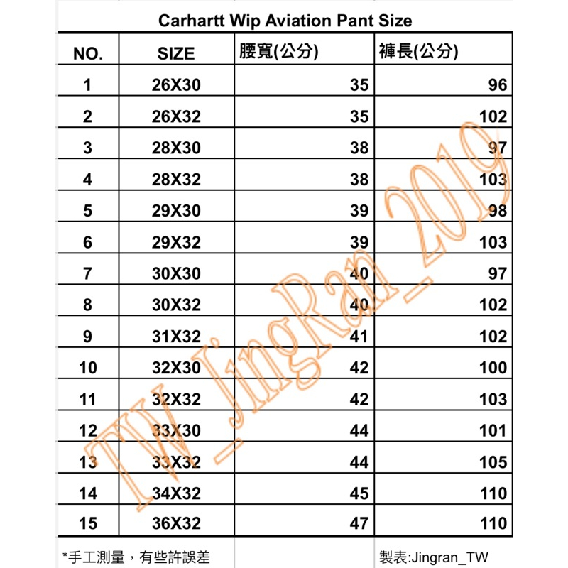 《全實拍》12色齊發 Carhartt WIP Aviation pants 窄版六口袋工作長褲 軍裝 軍褲 L30-細節圖2