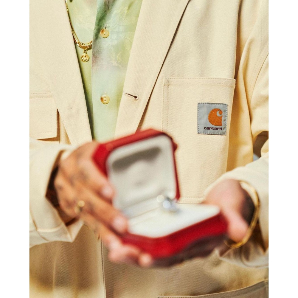 《 二手藍L 》日本公司貨 22FW Carhartt WIP x Kunichi Nomura 聯名 西裝 野村訓市-細節圖8