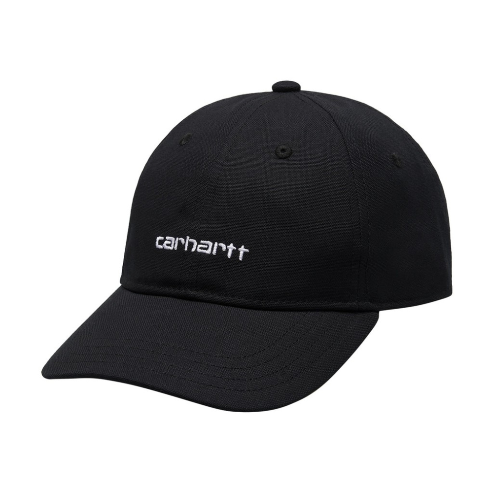 《3/16》台灣公司貨 24SS Carhartt WIP Canvas Script Cap 6分割帽 棒球帽 老帽-細節圖2