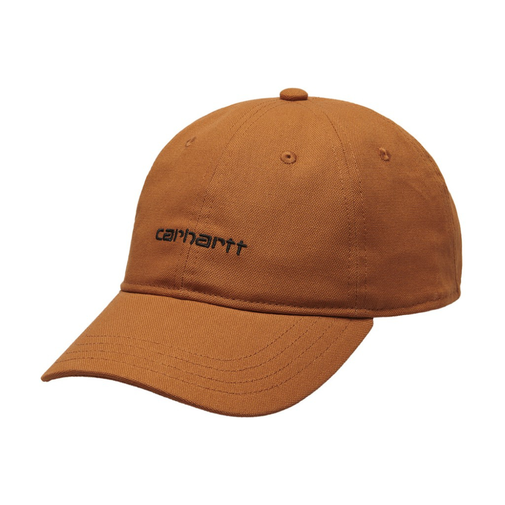 《3/16》台灣公司貨 24SS Carhartt WIP Canvas Script Cap 6分割帽 棒球帽 老帽-細節圖5