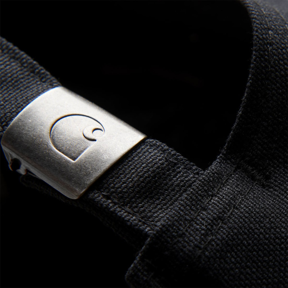 《3/16》台灣公司貨 24SS Carhartt WIP Canvas Script Cap 6分割帽 棒球帽 老帽-細節圖6