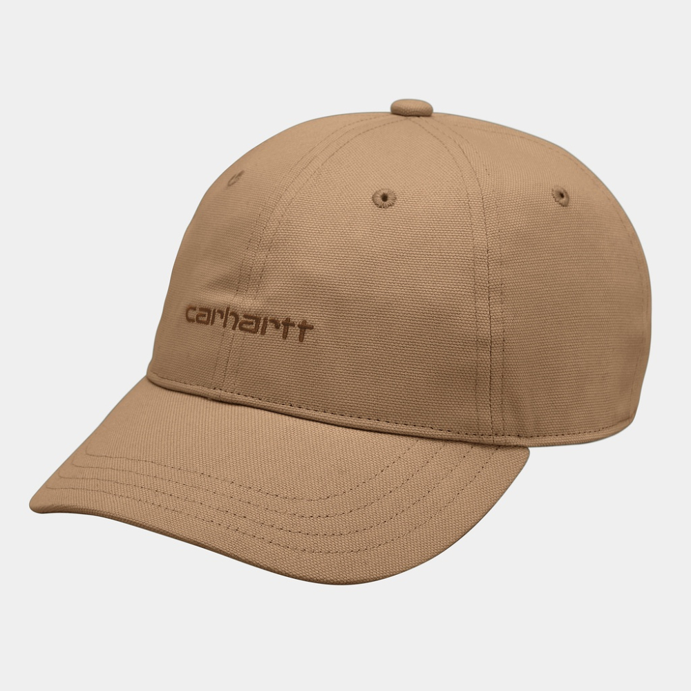 《3/16》台灣公司貨 24SS Carhartt WIP Canvas Script Cap 6分割帽 棒球帽 老帽-細節圖9