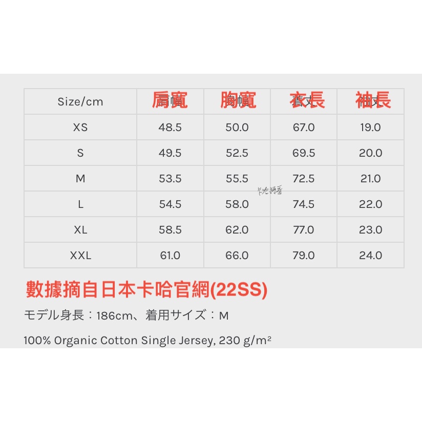 《7/8》台灣公司貨 23SS Carhartt WIP S/S American Script 有機棉 重磅 短袖-細節圖2