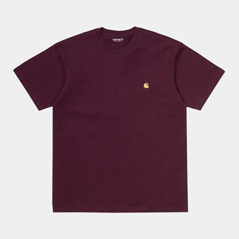 《 5/04》台灣公司貨 24SS Carhartt WIP S/S Chase T-Shirt 重磅 厚棉 刺繡 短袖-細節圖6