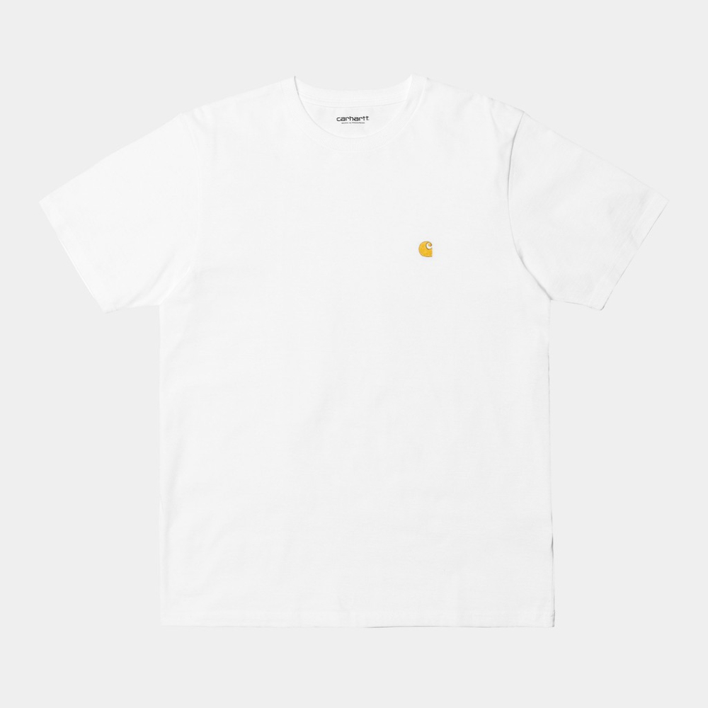 《 5/04》台灣公司貨 24SS Carhartt WIP S/S Chase T-Shirt 重磅 厚棉 刺繡 短袖-細節圖8