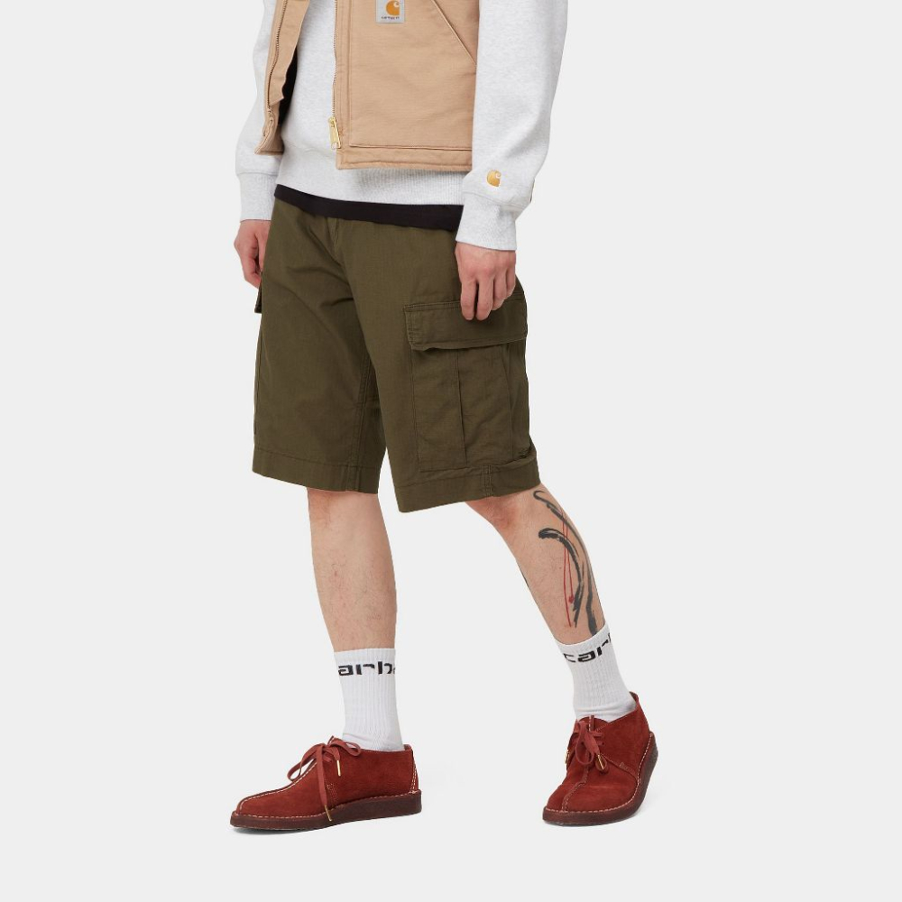 《 現貨 零碼 32 》全新正品 23SS Carhartt WIP Regular Cargo Short 寬版短褲-細節圖5