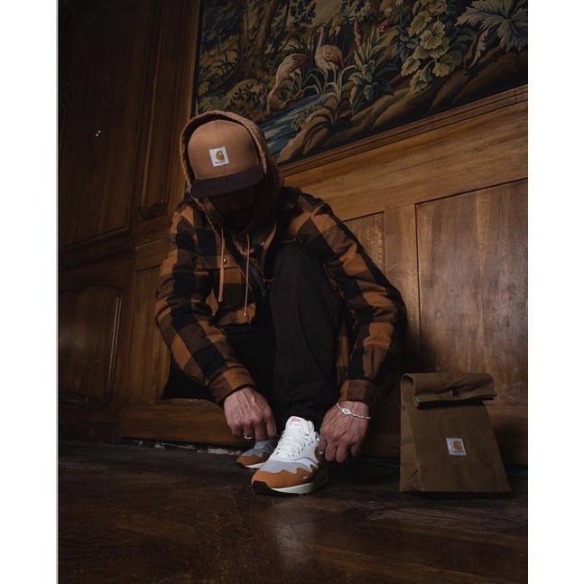 《現貨》台灣公司貨 24SS Carhartt WIP Lunch Bag 餐袋 有機棉 帆布 野餐 午餐 外帶 麥當勞-細節圖5
