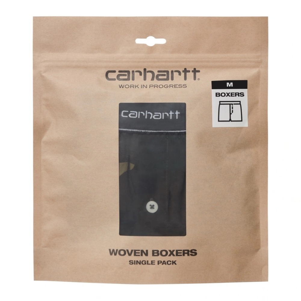 《零碼 M》 台灣公司貨 22FW Carhartt WIP Cotton Script Boxers 內褲 單件裝-細節圖4